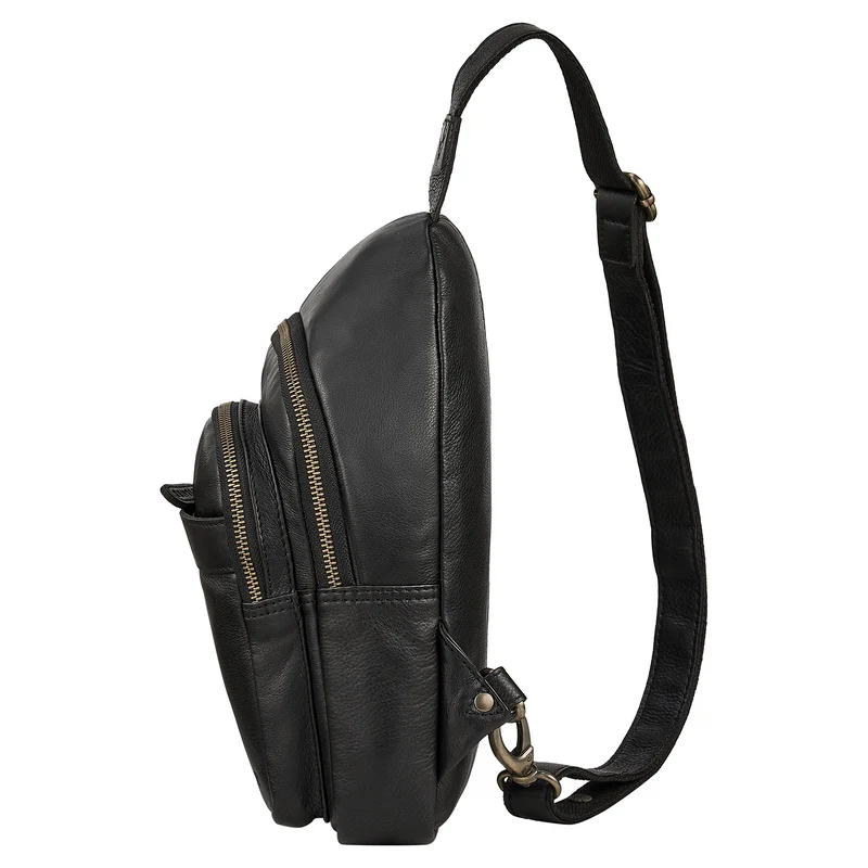 "Montego" 2-in-1 Sling Bag aus Echtleder für Herren