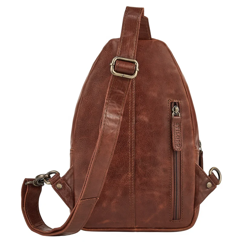 "Montego" 2-in-1 Sling Bag aus Echtleder für Herren