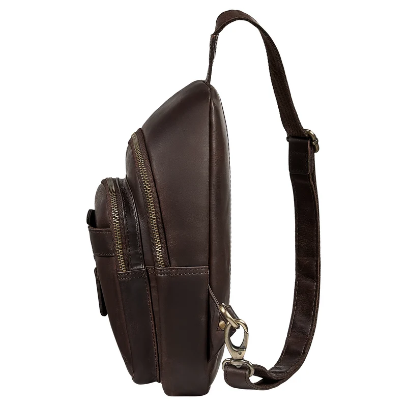 "Montego" 2-in-1 Sling Bag aus Echtleder für Herren