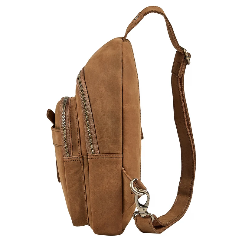 "Montego" 2-in-1 Sling Bag aus Echtleder für Herren