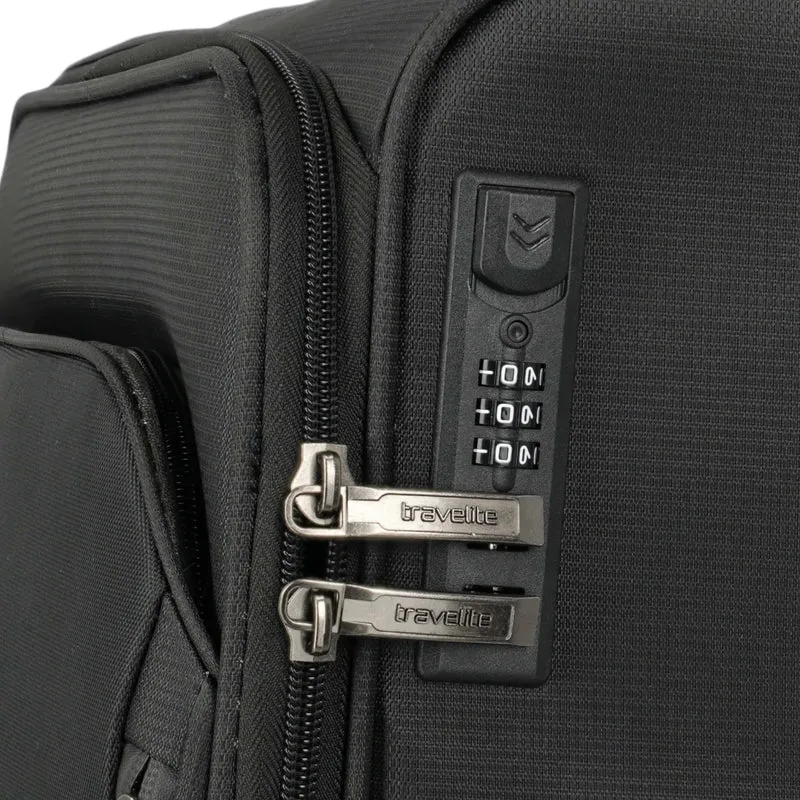 Travelite Jetpack Multi 2-Rad Kabinentrolley 55 cm -schwarz