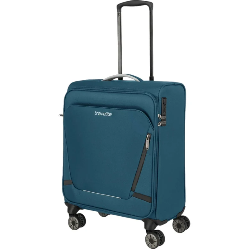 Travelite Jetpack Max 4-Rollen-Kanbinentrolley 55 cm -petrol
