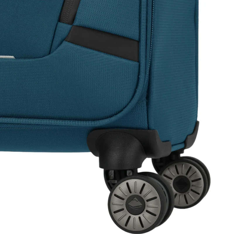 Travelite Jetpack Max 4-Rollen-Kanbinentrolley 55 cm -petrol