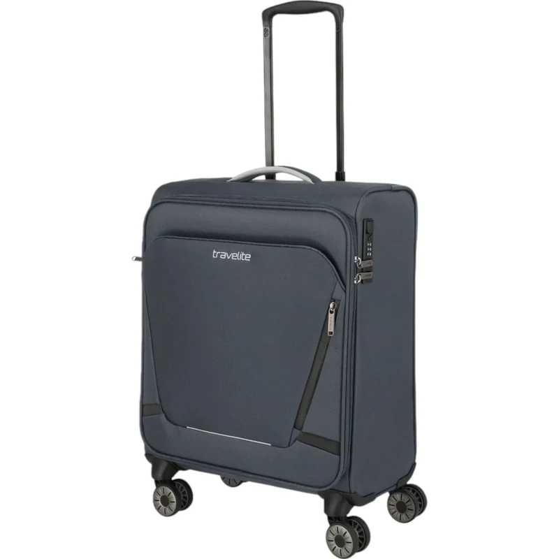 Travelite Jetpack Max 4-Rollen-Kanbinentrolley 55 cm -anthrazit