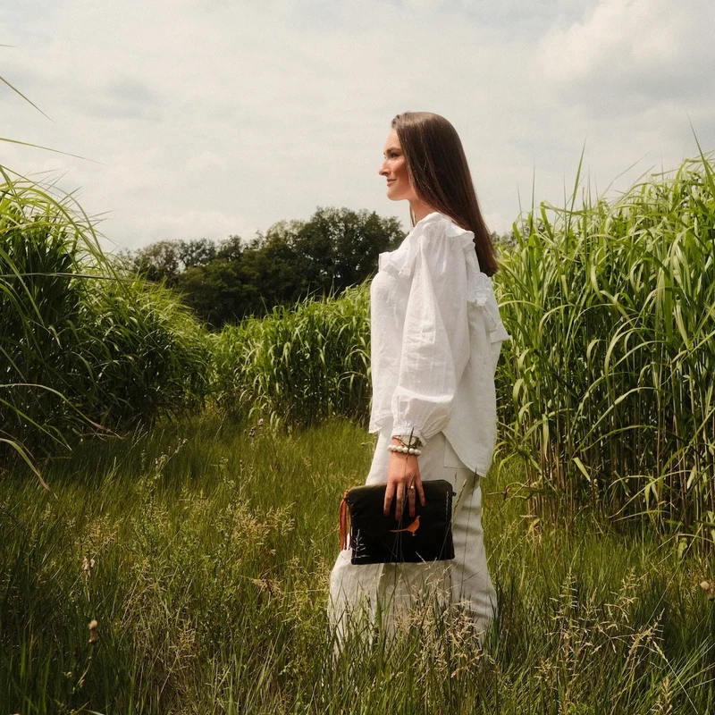 Clutch Bag CARLITOS x OH EVCHEN orange