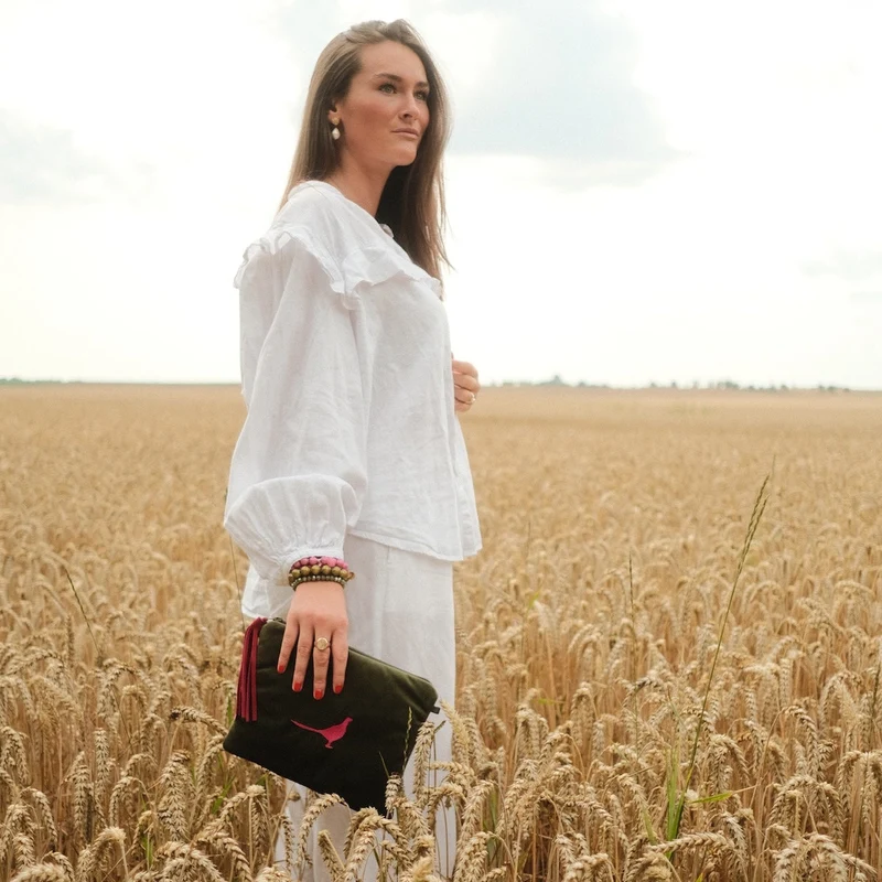 Clutch Bag CARLITOS x OH EVCHEN pink