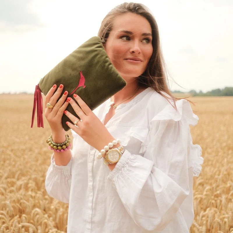 Clutch Bag CARLITOS x OH EVCHEN pink