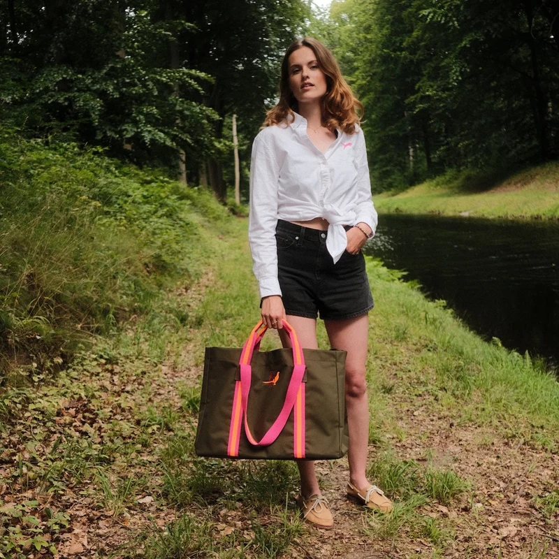 Shopper CARLITOS x OH EVCHEN pink