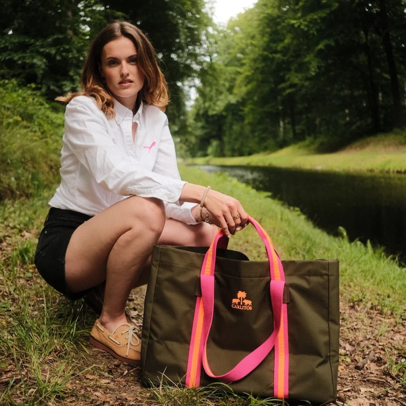 Shopper CARLITOS x OH EVCHEN pink