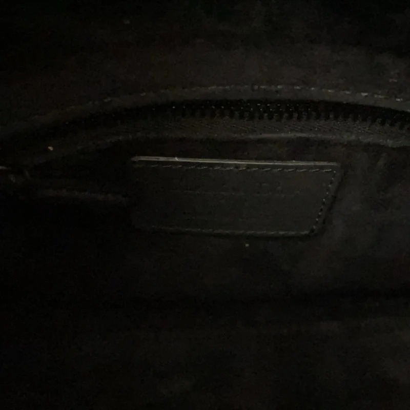 Christian Dior Mattschwarze kleine Lady Dior Tasche 2023
