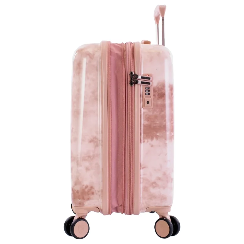 Heys Tie Dye Rose - 4-Rollen-Kabinentrolley S erw. (rose)