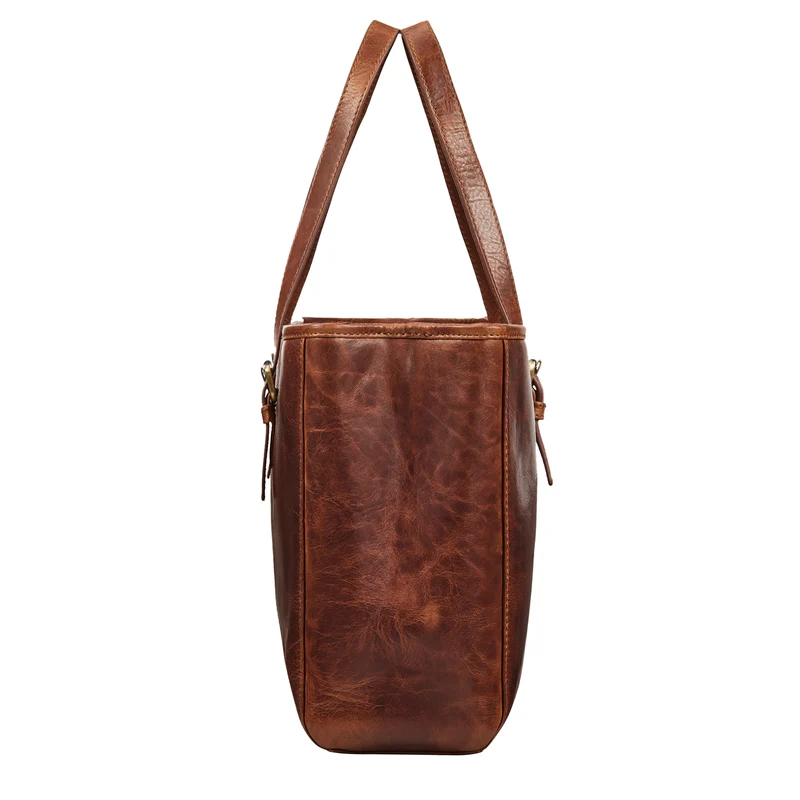 "Gaby" Echt-Leder Shopper Tasche Damen Groß mit vielen Fächern