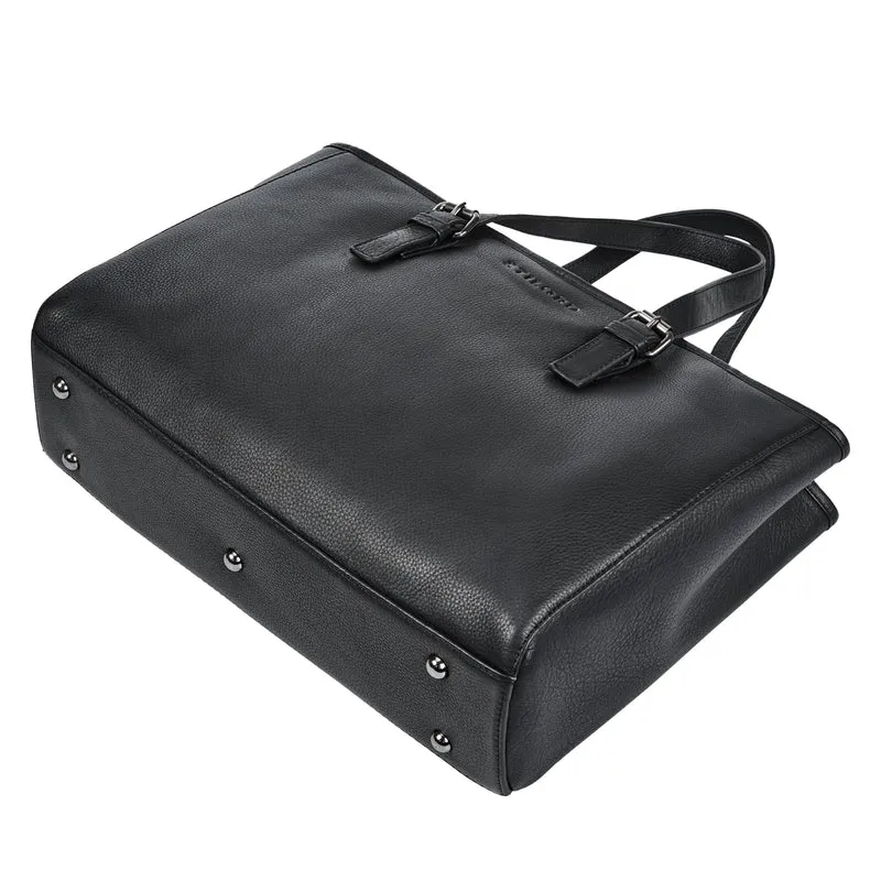 "Gaby" Echt-Leder Shopper Tasche Damen Groß mit vielen Fächern