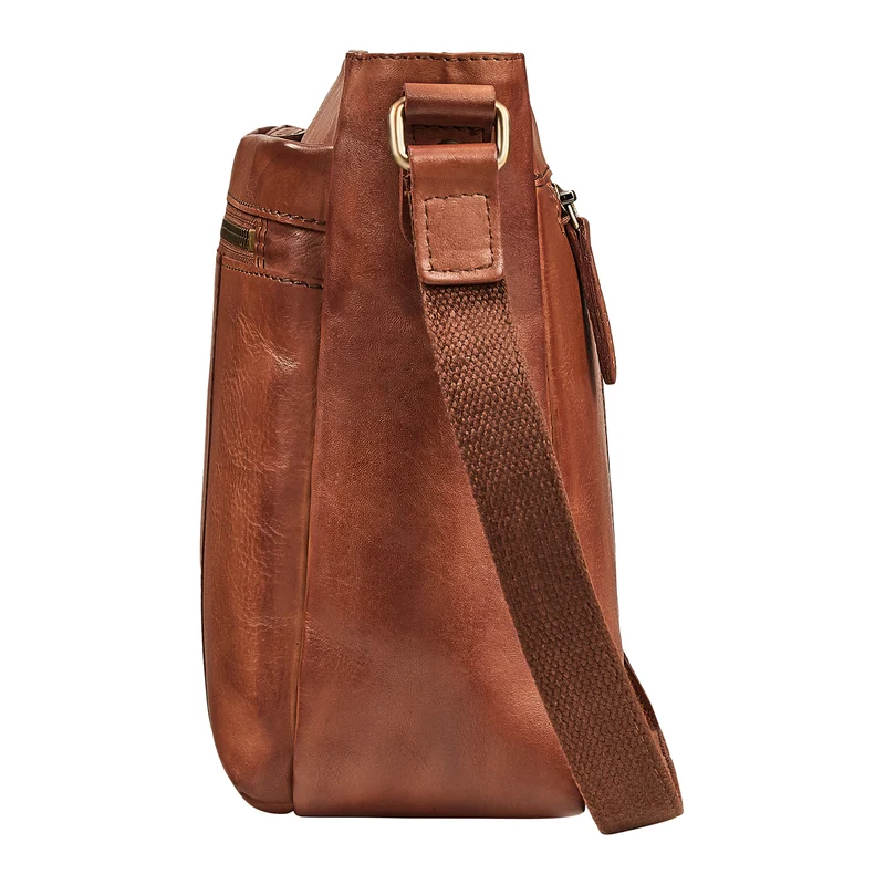 "Bianca" Mittelgroße Damen Ledertasche mit Reißverschluss
