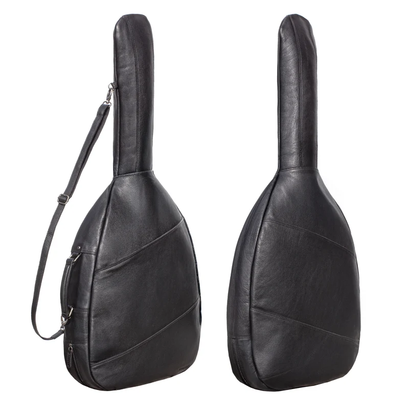 "Elvis" Premium Leder Gitarrentasche für 4/4 Gitarren 39", 40" und 41"