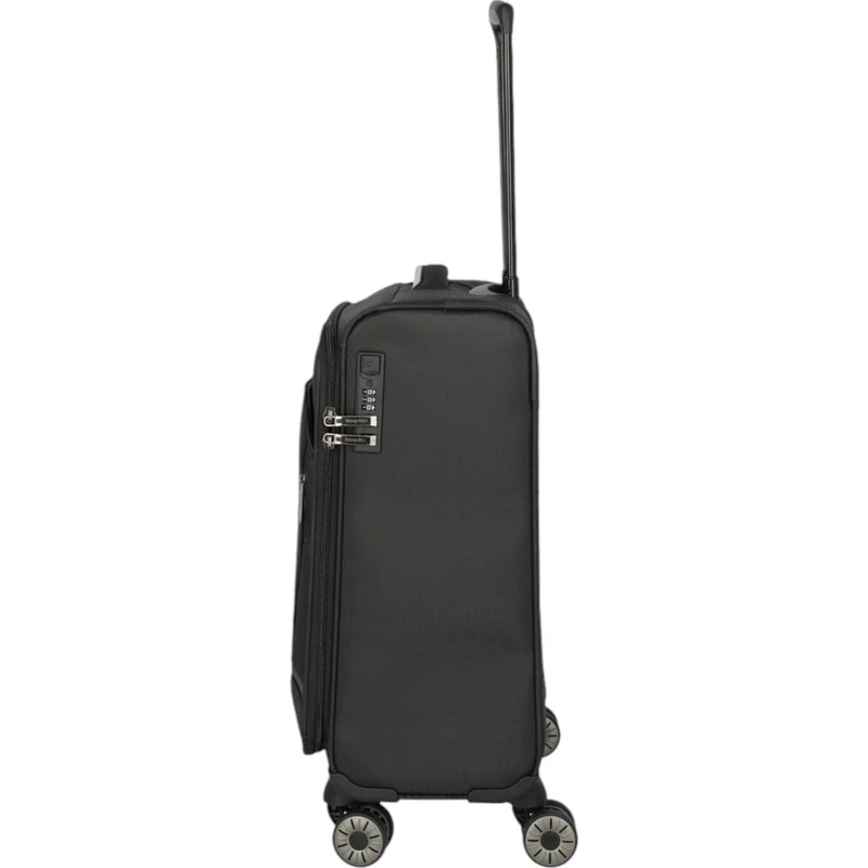 Travelite Jetpack Max 4-Rollen-Kanbinentrolley 55 cm -schwarz
