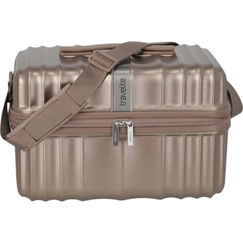 Travelite Paros Beauty Case 38 cm -Cappuccino