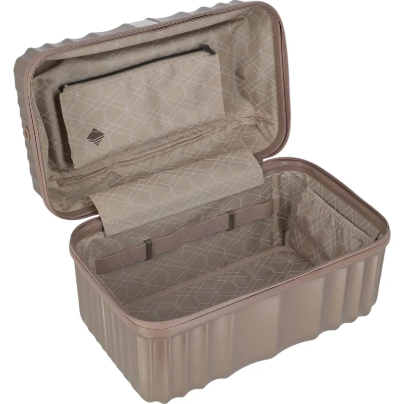 Travelite Paros Beauty Case 38 cm -Cappuccino