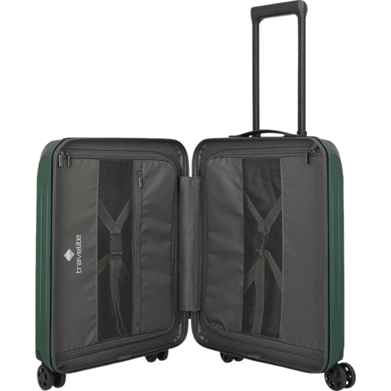 Travelite Dynamiic 4-Rad Trolley S 55 cm -Grün