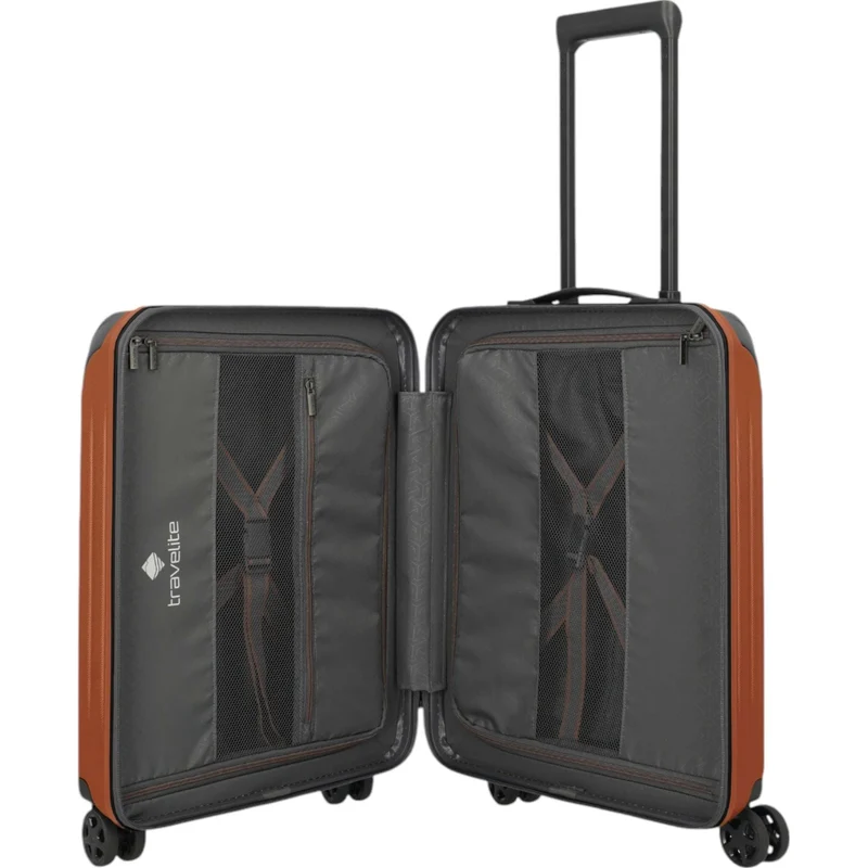 Travelite Dynamiic 4-Rad Trolley S 55 cm -Kupfer