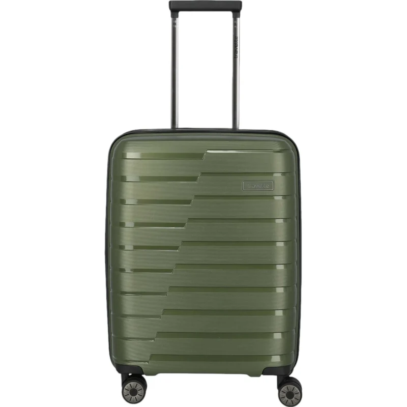 Travelite Air Base 4-Rollen-Kabinentrolley S erweiterbar 55 cm -Olive