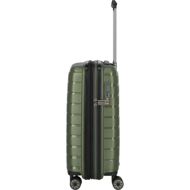 Travelite Air Base 4-Rollen-Kabinentrolley S erweiterbar 55 cm -Olive