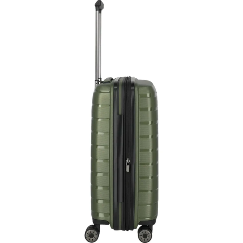 Travelite Air Base 4-Rollen-Kabinentrolley S erweiterbar 55 cm -Olive