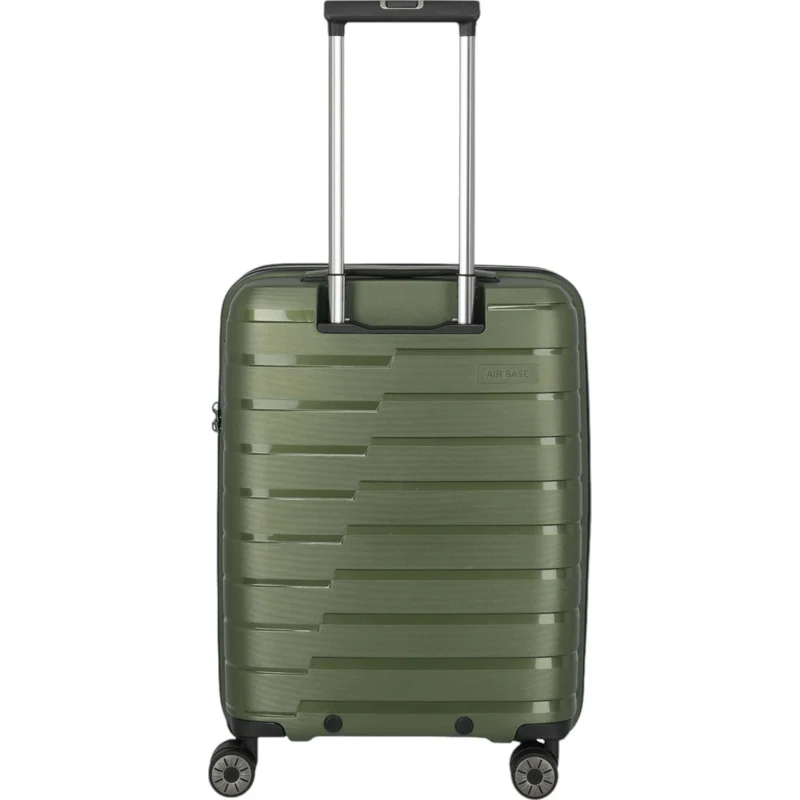 Travelite Air Base 4-Rollen-Kabinentrolley S erweiterbar 55 cm -Olive