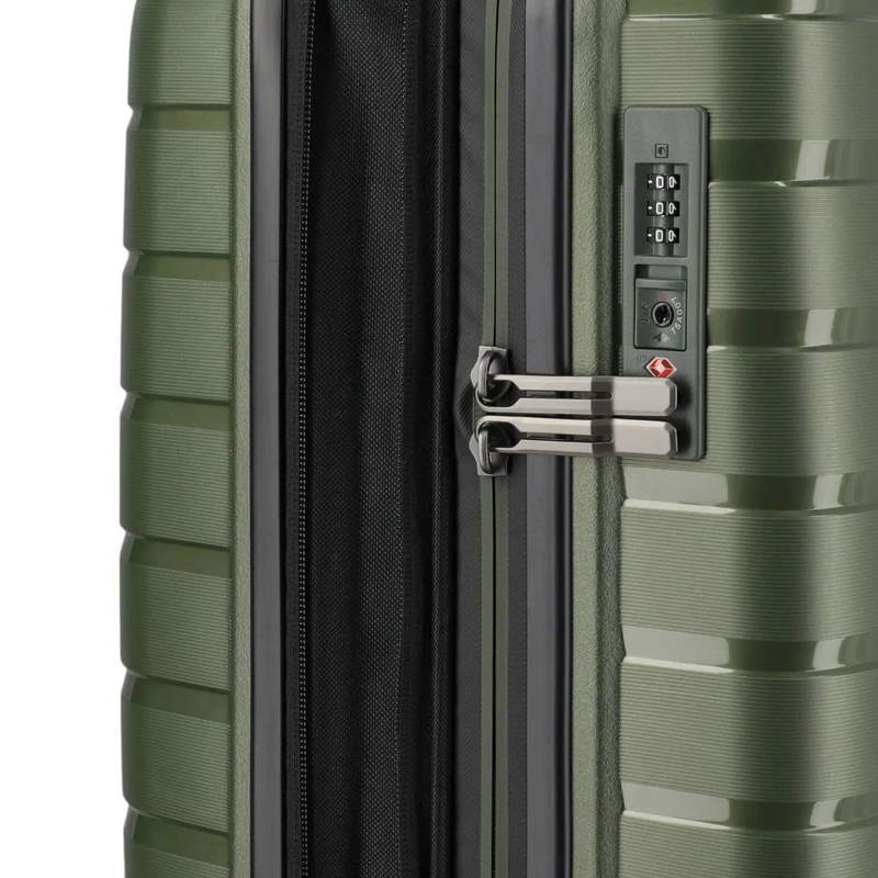 Travelite Air Base 4-Rollen-Kabinentrolley S erweiterbar 55 cm -Olive