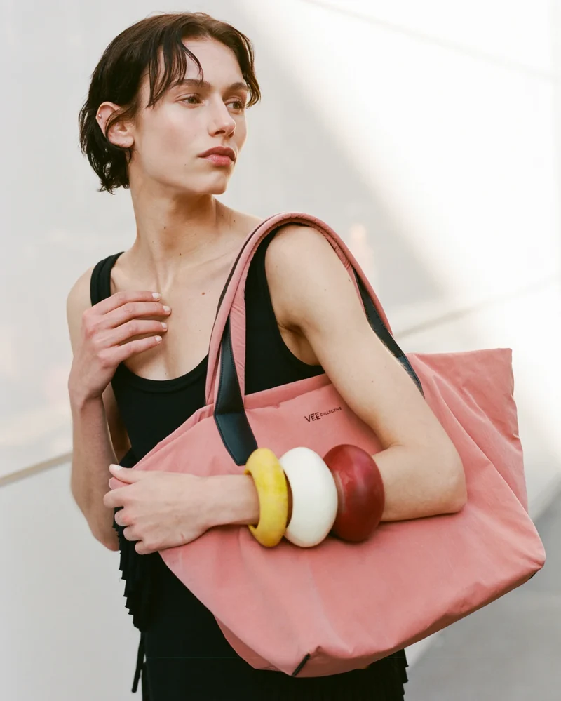 Essence Tote Medium Rose Dawn Trench