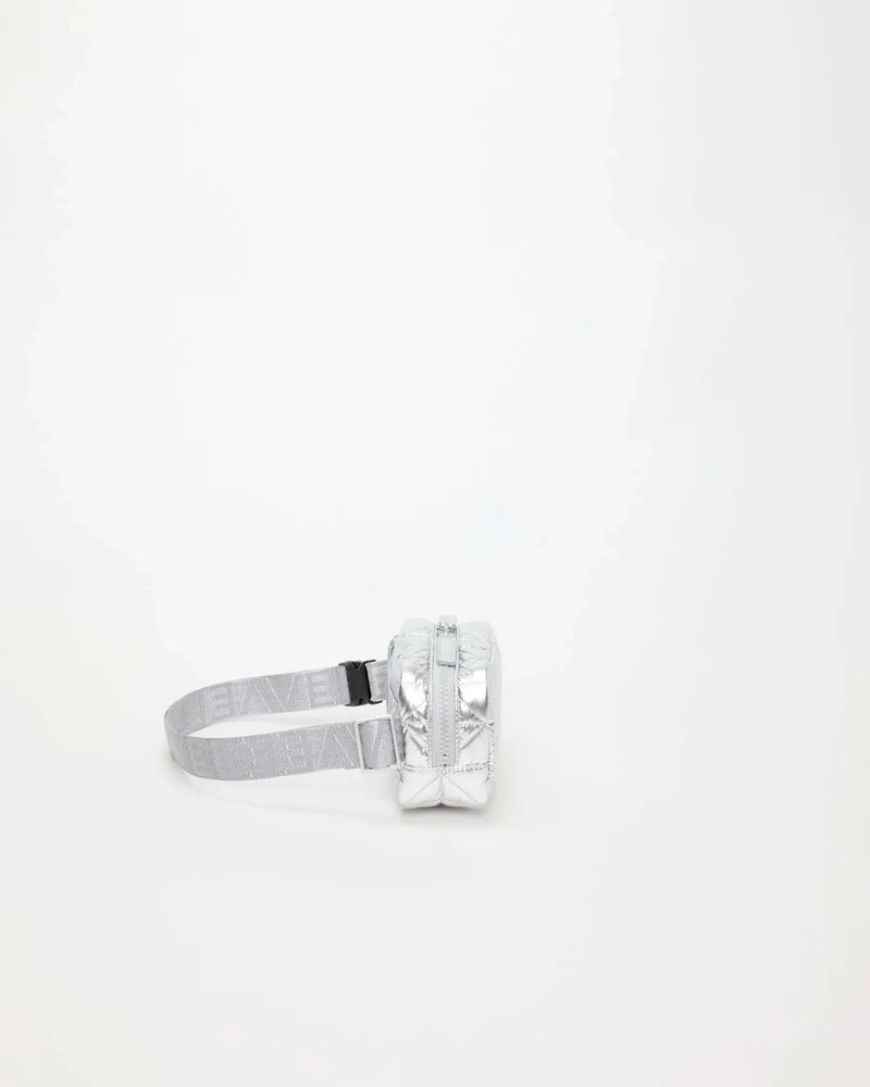 Vee Belt Bag Chrome Metallic