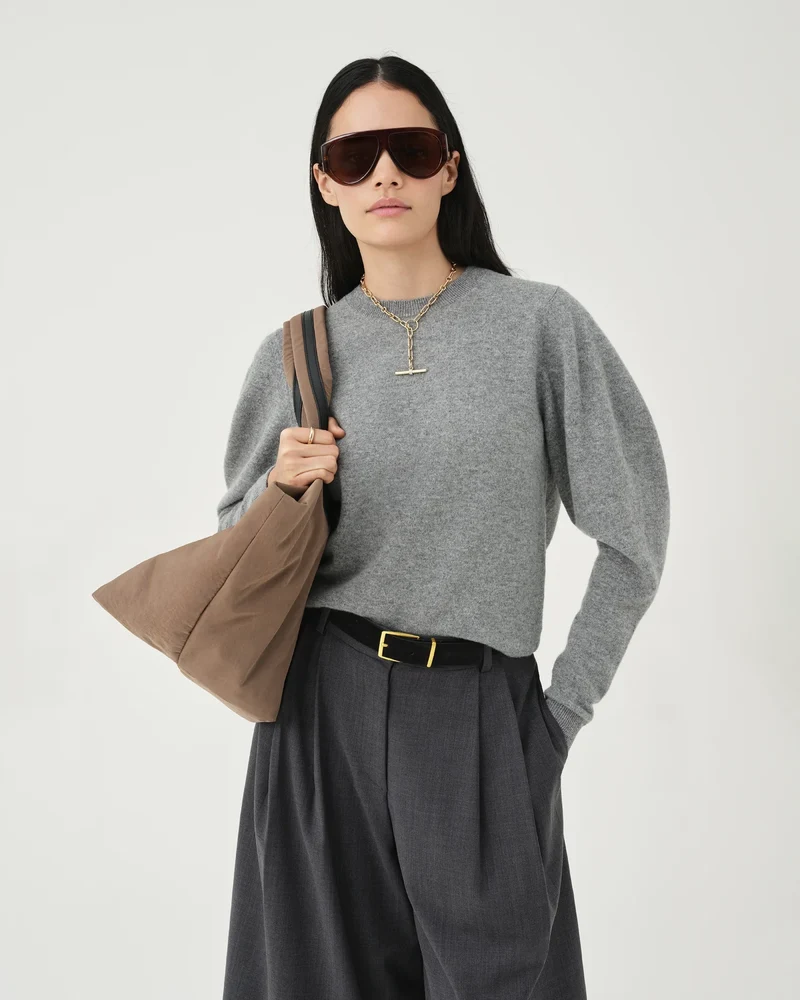 Essence Tote Medium Mink Trench