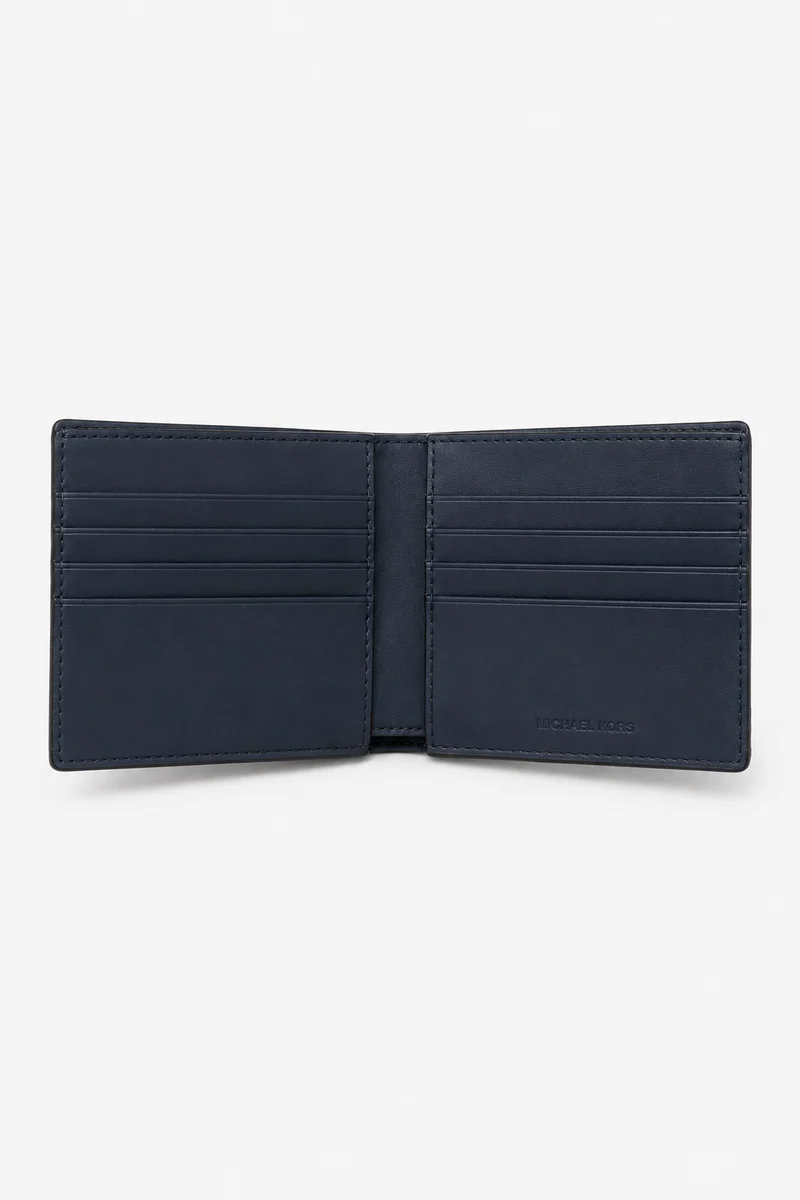 Michael Kors Cooper Billfold Geldbörse Portemonnaie Navy Dunkelblau 36F3COLF1U
