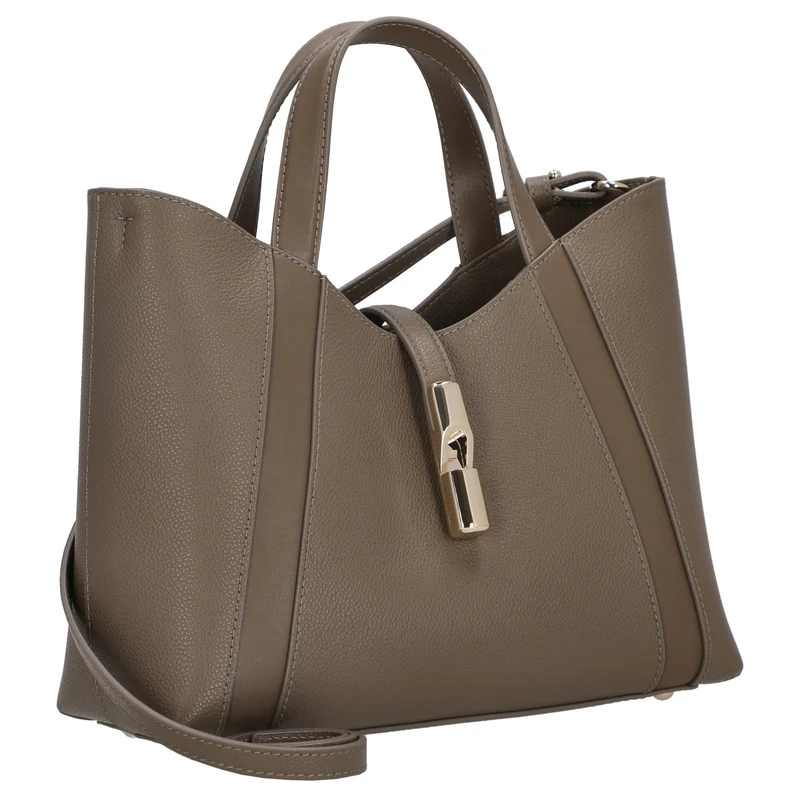Furla Goccia Tote - Henkeltasche S 28 cm (muddy gray)