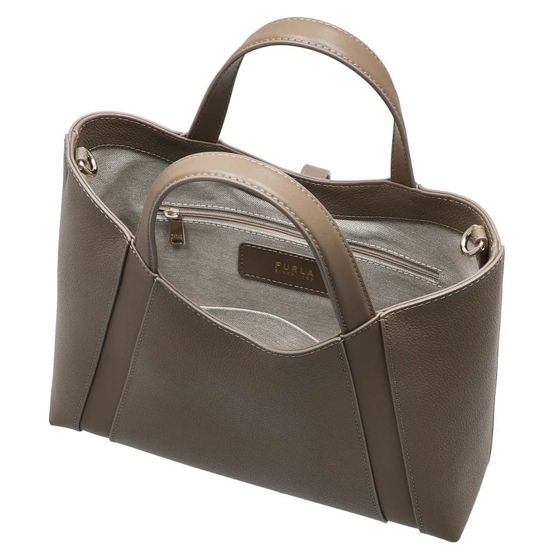 Furla Goccia Tote - Henkeltasche S 28 cm (muddy gray)