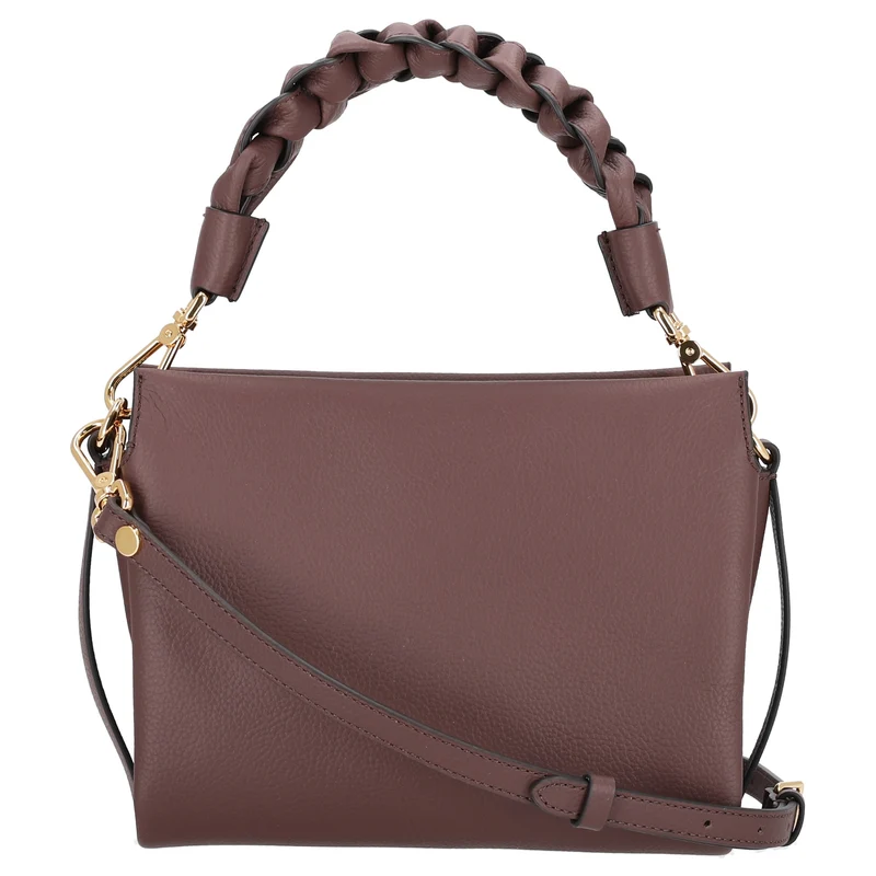 Coccinelle Boheme Grana Double - Henkeltasche S 23 cm (berry/winter rose)