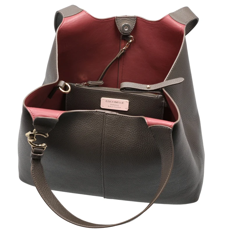 Coccinelle C-Easy - Shopper L 36 cm (fango)
