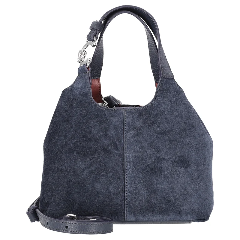 Coccinelle C-Easy Suede - Henkeltasche S 20 cm (midnight blue)