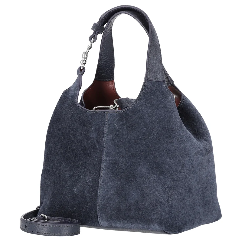Coccinelle C-Easy Suede - Henkeltasche S 20 cm (midnight blue)