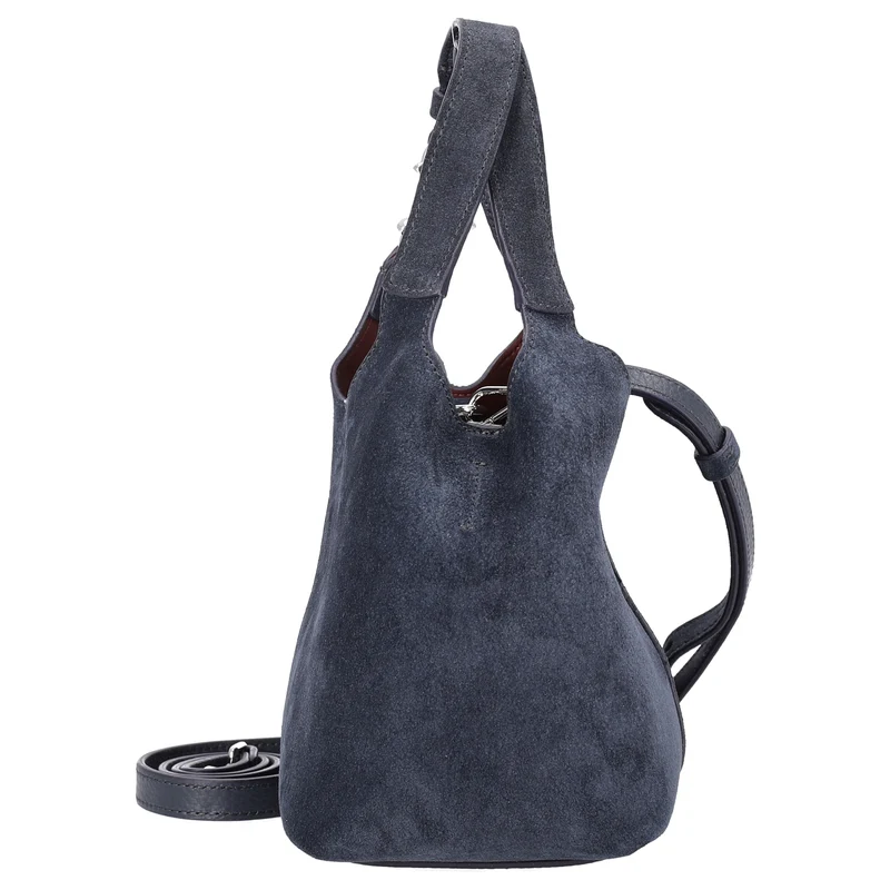 Coccinelle C-Easy Suede - Henkeltasche S 20 cm (midnight blue)