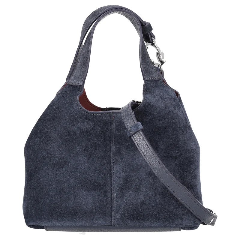 Coccinelle C-Easy Suede - Henkeltasche S 20 cm (midnight blue)