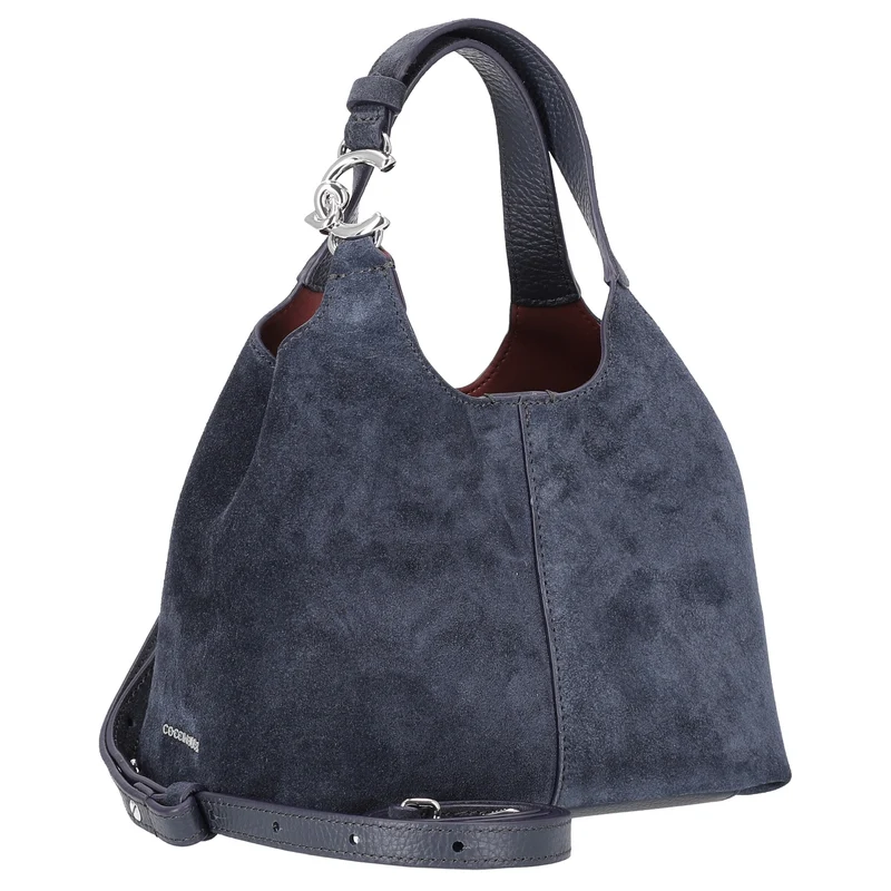 Coccinelle C-Easy Suede - Henkeltasche S 20 cm (midnight blue)