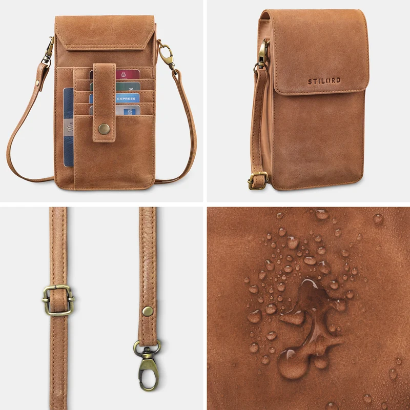 "Imola" Echtleder Handytasche 7 Zoll Damen Herren