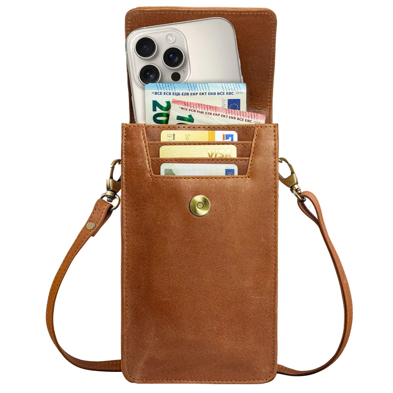 "Imola" Echtleder Handytasche 7 Zoll Damen Herren