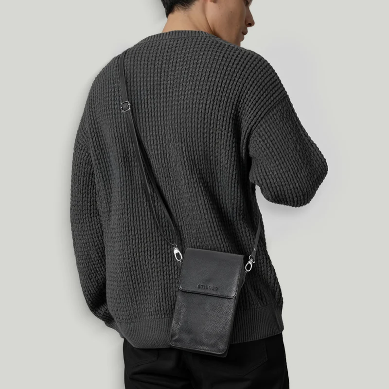 "Imola" Echtleder Handytasche 7 Zoll Damen Herren