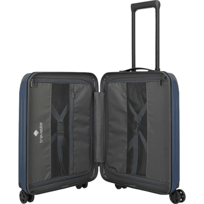 Travelite Dynamiic 4-Rad Trolley S 55 cm -Denimblue