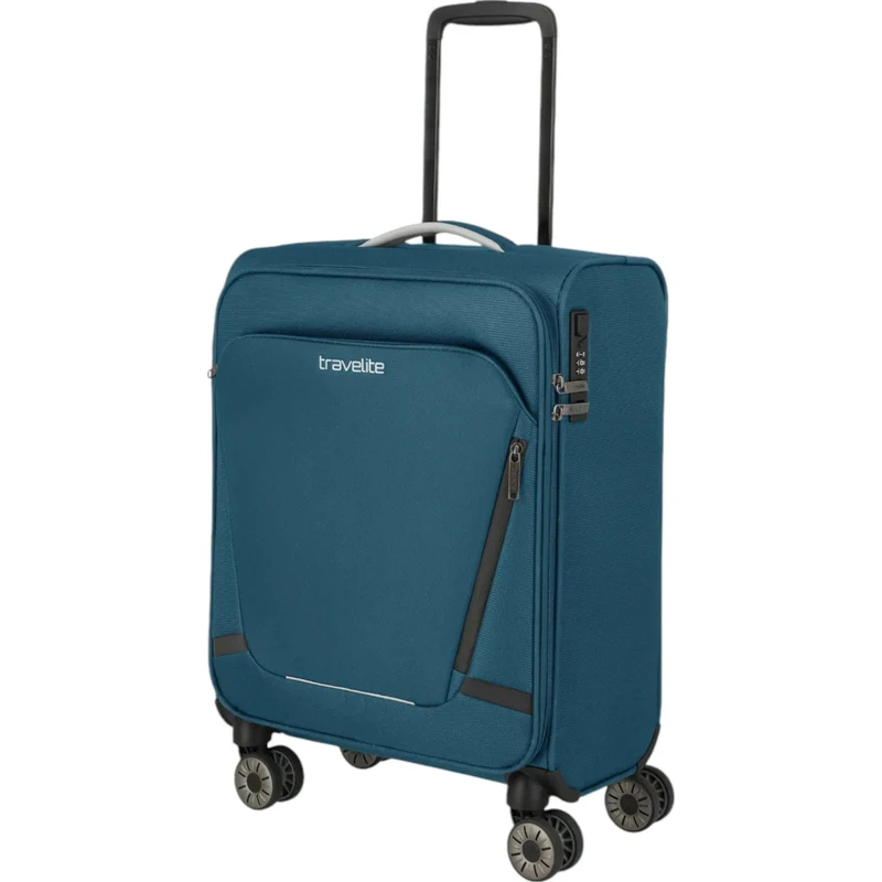 Travelite Jetpack Multi Light 4-Rad Cabin Trolley 55 cm -petrol