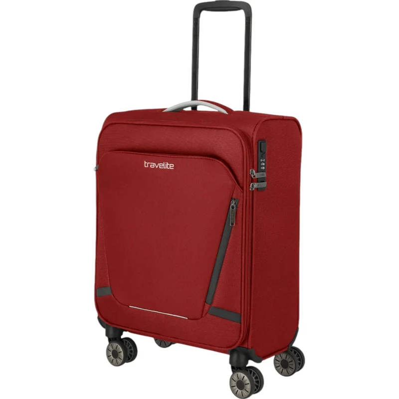 Travelite Jetpack Multi Light 4-Rad Cabin Trolley 55 cm -rot
