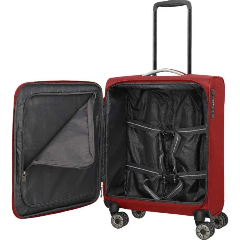 Travelite Jetpack Multi Light 4-Rad Cabin Trolley 55 cm -rot
