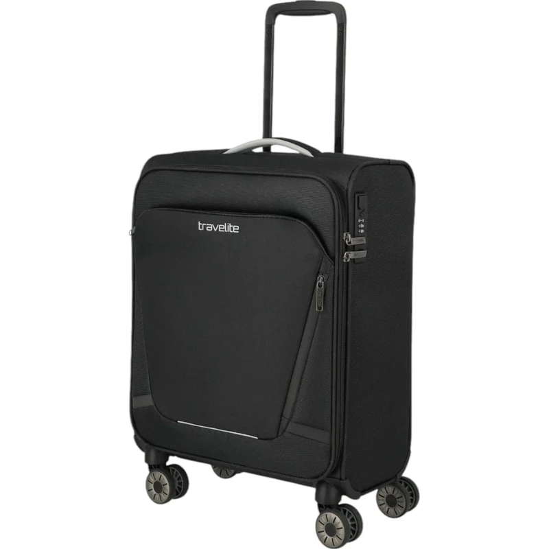 Travelite Jetpack Multi Light 4-Rad Cabin Trolley 55 cm -schwarz